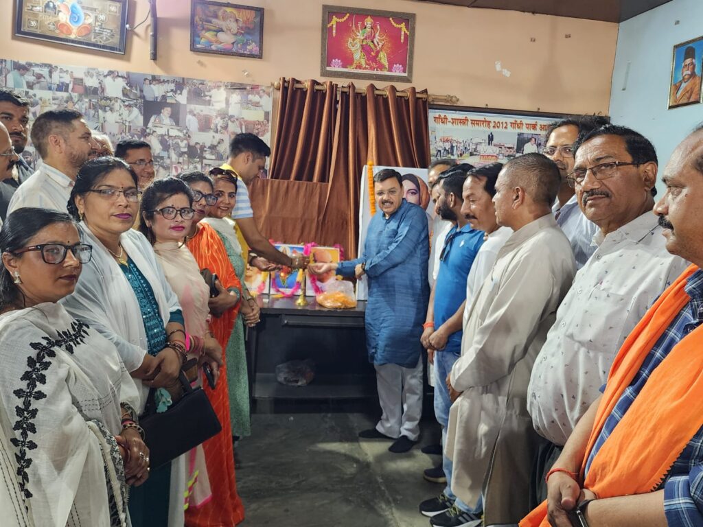 लोकमाता अहिल्याबाई होल्कर की 300वीं जयंती पर किच्छा भाजपा नगर मंडल ने किया नमन
